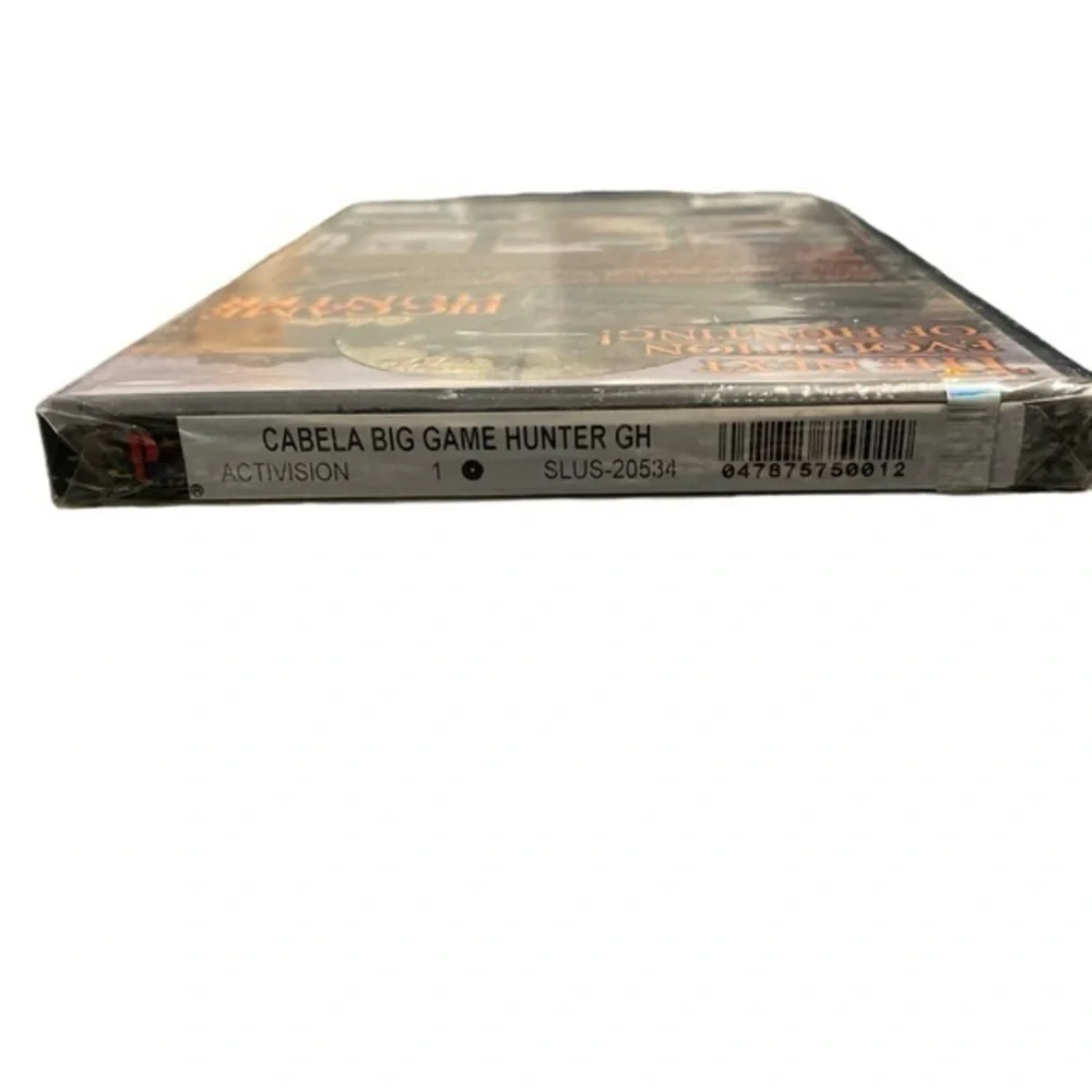 Cabela's Big Game Hunter‎ Sony PlayStation 2, 2002 PS2 New Factory Sealed